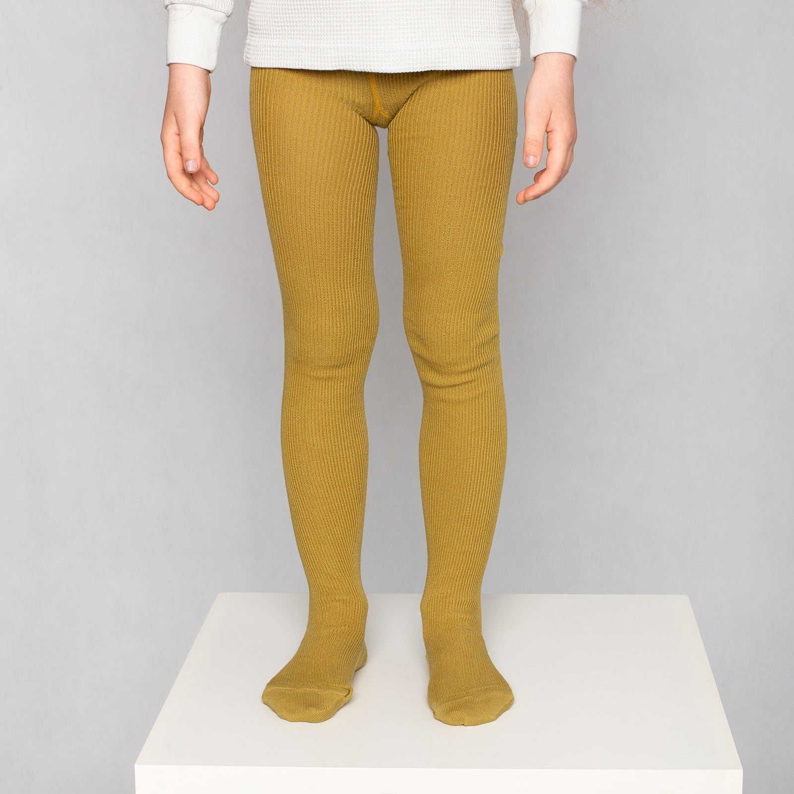 Strumpfhose ohne Trägern - Gelber Ocker